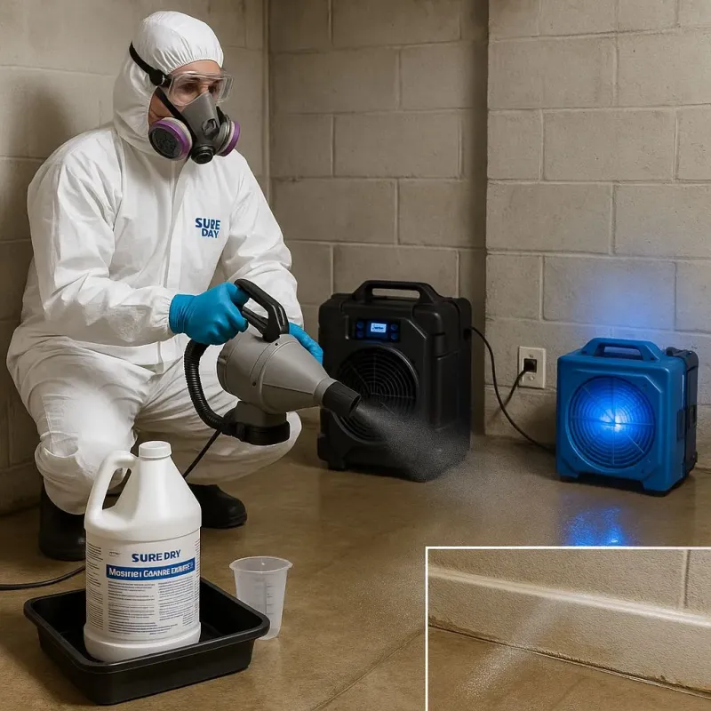 Sanitization and Odor Removal process in Weymouth, MA