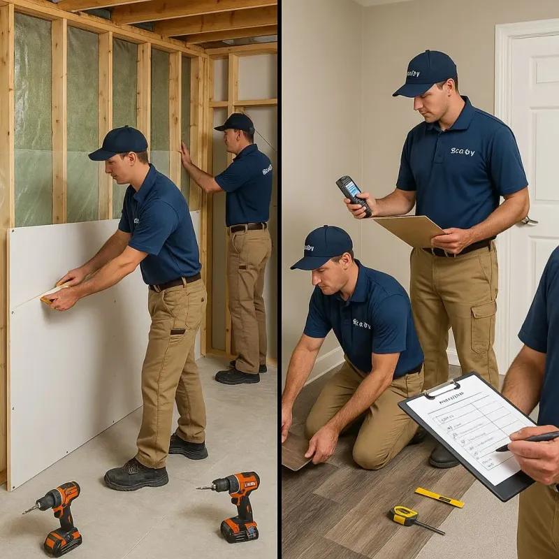 Repairs and Reconstruction process in Weymouth, MA