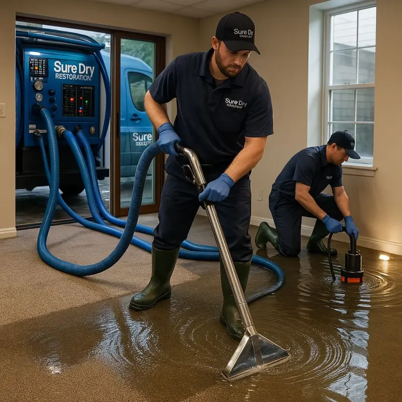 Water Extraction and Removal process in Weymouth, MA